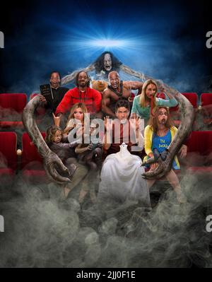 KATT WILLIAMS, Mike Tyson, CHRISTINE TAYLOR, Ashley Tisdale, CHARLIE SHEEN, SCARY MOVIE 5, 2013 Stockfoto