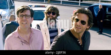 HELMS,GALIFIANAKIS,COOPER, DER KATER TEIL III, 2013 Stockfoto