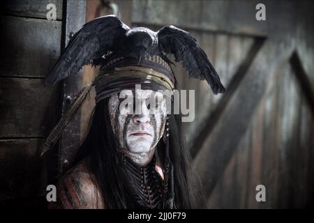 JOHNNY DEPP, der Lone Ranger, 2013 Stockfoto