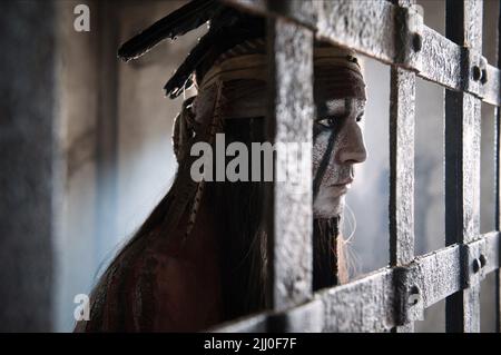 JOHNNY DEPP, der Lone Ranger, 2013 Stockfoto