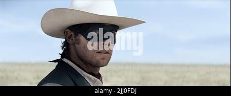 ARMIE HAMMER, DER EINSAME RANGER, 2013 Stockfoto