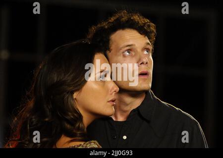 ADDISON TIMLIN, ANTON YELCHIN, ODD THOMAS, 2013 Stockfoto