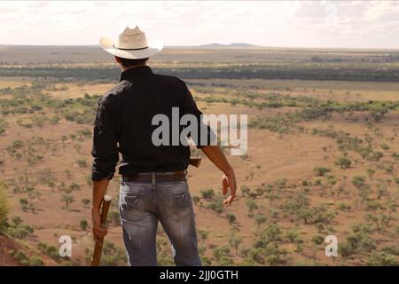 AARON PEDERSEN, MYSTERY ROAD, 2013 Stockfoto