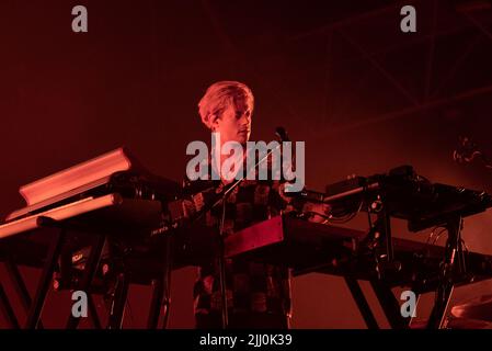 London Grammar live im Alexandra Palace in London, Großbritannien mit: Hannah Reid wo: London, Großbritannien Wann: 12 Nov 2021 Credit: Louise Morris/WENN Stockfoto