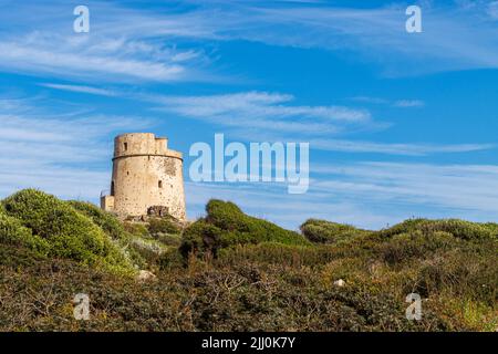 Auf der Insel Sant'Antioco in der Nähe von Sardinien, Italien Stockfoto