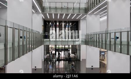 Siamscape Cathedral Building Innere Siam Square Bangkok Thailand Stockfoto