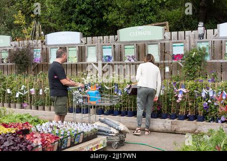 Nailsworth Garden Center, Gloucestershire, Großbritannien Stockfoto