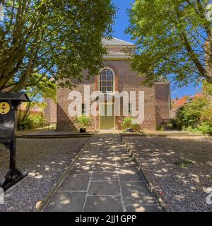 Die York Unitarian Chapel ist ein Gebäude in St. Saviorgate, York, England. Stockfoto