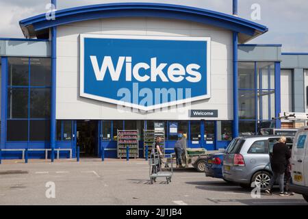 Border Retail Park, Wrexham Stockfoto