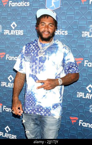 Los Angeles, USA. 18.. Juli 2022. LOS ANGELES - 18. JULI: DeSean Jackson bei der MLBPA x Fanatiker 'Players Party' im City Market Social House am 18. Juli 2022 in Los Angeles, CA (Foto von Katrina Jordan/Sipa USA) Credit: SIPA USA/Alamy Live News Stockfoto