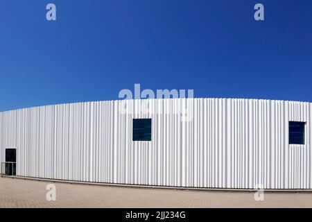 Produktionsstätte der japanischen Architekten SANAA, Vitra Campus seit 2010, weil am Rhein, Deutschland. Stockfoto