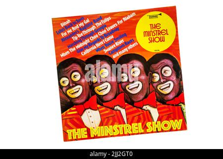 Die Minstrel Show LP basiert auf der BBC TV-Serie The Black & White Minstrel Show und wurde 1967 veröffentlicht. Stockfoto