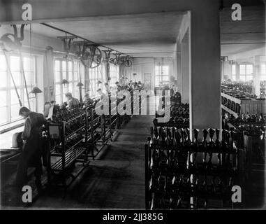 Neuer Skofabriks ab Örnen, Innenraum der Expedition. Stockfoto