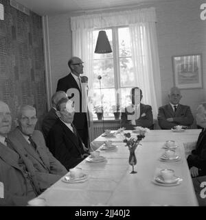 Altersheim in Fellingsbro. 16. Juni 1959. Stockfoto