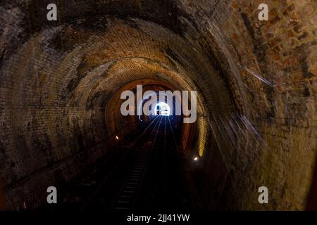 West Hill Lift, Hastings, East Sussex Stockfoto
