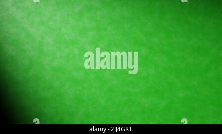 3D Rendern. Abstrakte grüne Textur mit weißen Flecken. Grüne Wand mit unregelmäßigen Formen. Grüne Wandstruktur. Stockfoto