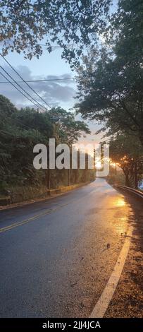 Der schönste Forest Highway, Beiyi Highway, Taiwan Stockfoto