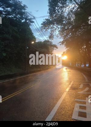 Der schönste Forest Highway, Beiyi Highway, Taiwan Stockfoto