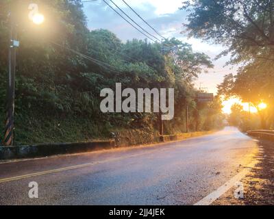 Der schönste Forest Highway, Beiyi Highway, Taiwan Stockfoto