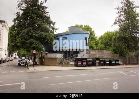 Eintritt zum Bayswater Children's Centre, Shrewsbury Road, London, W5, England, VEREINIGTES KÖNIGREICH Stockfoto