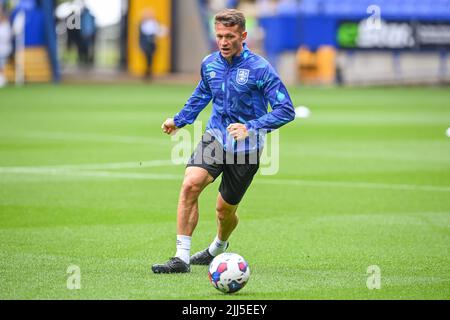 Jonathan Hogg #6 von Huddersfield Town während der Aufwärmphase vor dem Spiel Stockfoto