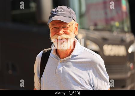 23.. Juli 2022; Circuit Paul Ricard, Le Castellet, Marseille, Frankreich: F1 Grand Prix of France, Qualifying Sessions: Dieter Zetsche Stockfoto