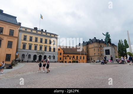 Estacolmo (en sueco Stockholm) es la Capital y ciudad más grande de Suecia, Stockfoto