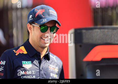 jul 22 2022 Le Castellet, Frankreich - F1 2022 Frankreich GP - Sergio Perez (MEX) Redbull Racing RB18 Stockfoto