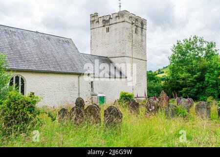 St Cynogs in der Nähe von Sennybridge in Powys Wales Stockfoto