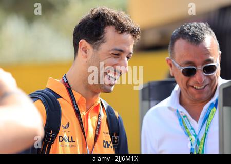 jul 22 2022 Le Castellet, Frankreich - F1 2022 Frankreich GP - Daniel Ricciardo (AUS) McLaren MCL36 Stockfoto