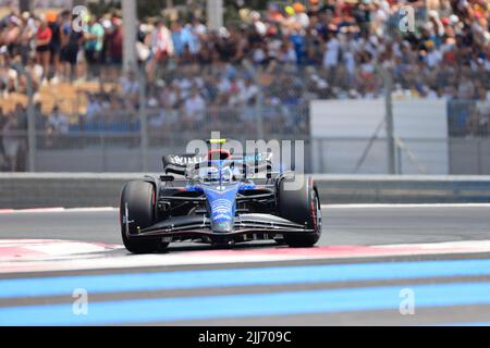 jul 22 2022 Le Castellet, Frankreich - F1 2022 Frankreich GP - freies Training 3- Stockfoto