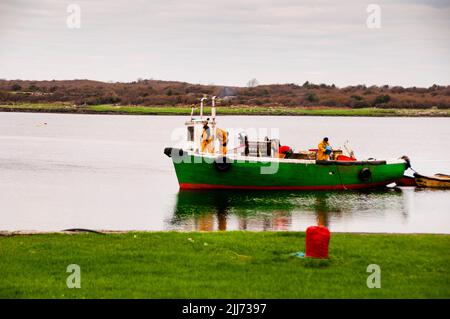 Kinvara in Galway Bay im Südwesten Irlands. Stockfoto