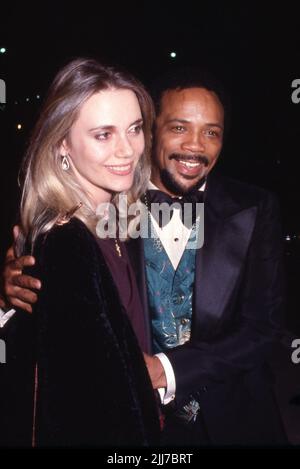 Quincy Jones und Peggy Lipton 1979 Credit: Ralph Dominguez/MediaPunch Stockfoto