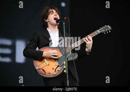 Inhaler Performing at Tramlines Festival , UK , 23.07.2022 Stockfoto