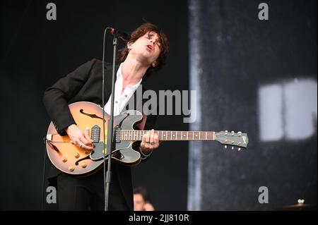 Inhaler Performing at Tramlines Festival , UK , 23.07.2022 Stockfoto