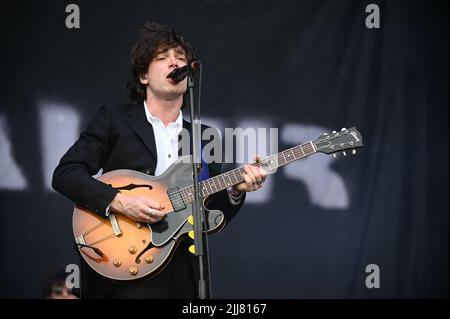 Inhaler Performing at Tramlines Festival , UK , 23.07.2022 Stockfoto