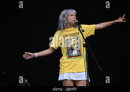 23. Juli 2022, Sheffield, South Yorkshire, USA: Pixy Performing at Tramlines Festival , Großbritannien , 23.07.2022 (Bildquelle: © Robin Burns/ZUMA Press Wire) Stockfoto