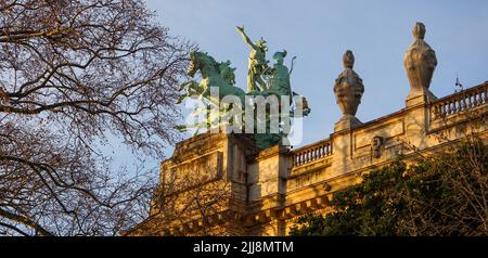 Der Grand Palais in Paris (Frankreich) Stockfoto