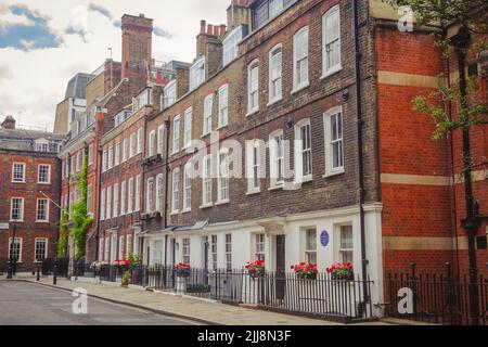 TE Lawrence Plaque, Barton Street, London Stockfoto