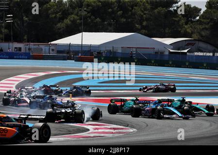 Le Castellet, Frankreich. 24.. Juli 2022. Großer Preis von Frankreich, Sonntag, 24.. Juli 2022. Paul Ricard, Frankreich. Quelle: James Moy/Alamy Live News Stockfoto