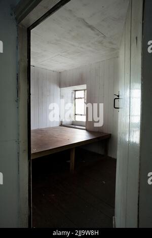 Ein Schlafzimmer in Mosedale Cottage, ein Bad im englischen Lake District Stockfoto