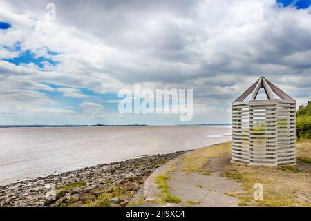 Lydney Harbour, Severn Estuary, Gloucestershire. Stockfoto