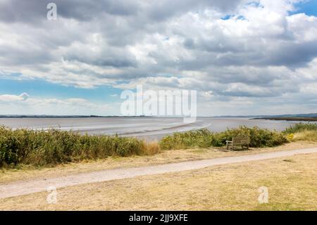 Lydney Harbour, Severn Estuary, Gloucestershire. Stockfoto