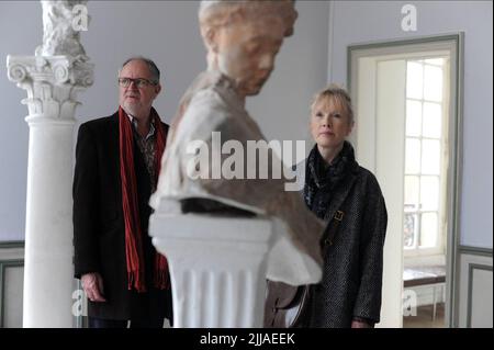 JIM BROADBENT, LINDSAY DUNCAN, LE WEEK-END, 2013 Stockfoto