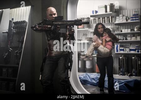 MATT DAMON, Alice Braga, Elysium, 2013 Stockfoto