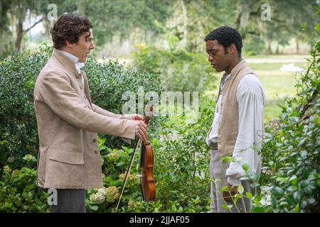 BENEDICT CUMBERBATCH, Chiwetel Ejiofor, 12 Jahre ein Slave, 2013 Stockfoto