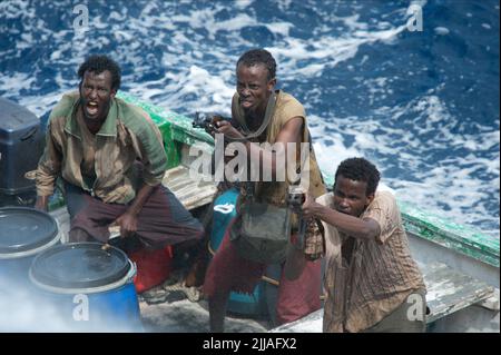 ABDI, AHMED, ALI, CAPTAIN PHILLIPS, 2013 Stockfoto