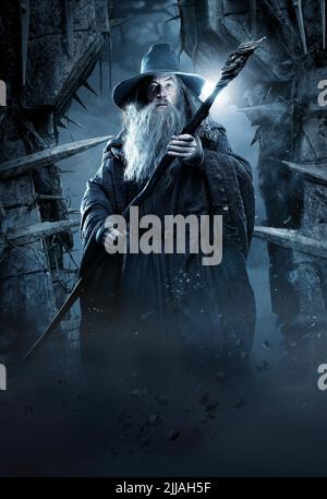 IAN MCKELLEN, der Hobbit: The Desolation von Smaug, 2013 Stockfoto