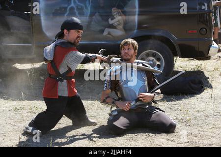 DINKLAGE,KWANTEN, KNIGHTS OF BADASSDOM, 2013 Stockfoto