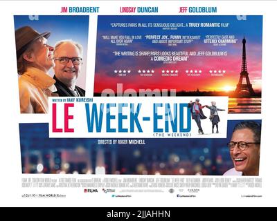 LINDSAY DUNCAN, Jim Broadbent, LE WEEK-END, 2013 Stockfoto